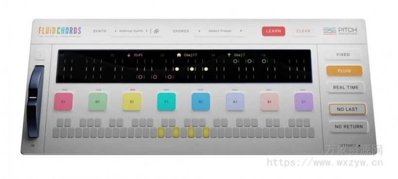 [黑科技智能和弦插件]Pitch Innovations Fluid Chords v1.5.1 Incl Keygen-R2R [WiN]（59.6MB）