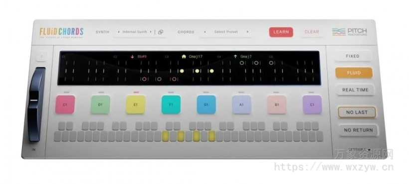 [黑科技智能和弦插件]Pitch Innovations Fluid Chords v1.5.1 Incl Keygen-R2R [WiN]（59.6MB）