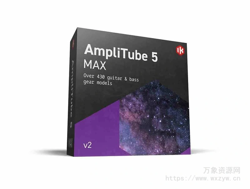 [放大器效果器建模工具]IK Multimedia AmpliTube 5 MAX v5.8.2 [WiN,MacOSX]（2.63GB+3.1GB）