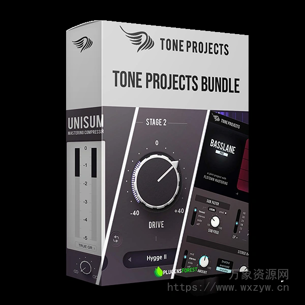 [Tone Projects混音母带插件捆绑包]Tone Projects Bundle 2024-09 [WiN]（184MB）