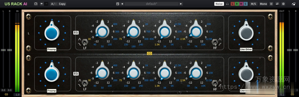 [AI均衡放大器通道条仿真插件]Three Body Tech Deep Vintage US Rack AI v1.0.0 [WIN]（39.3MB）