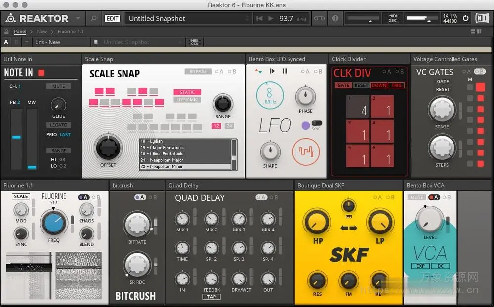 [Reaktor完整用户音色库]Native Instruments Reaktor Full Complete User Library 20-04-2019（2.07Gb）