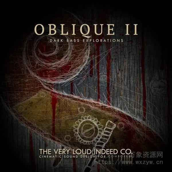 [低音提琴乐器音源]The Very Loud Indeed OBLIQUE II Dark Bass Explorations [KONTAKT]（1.01Gb）