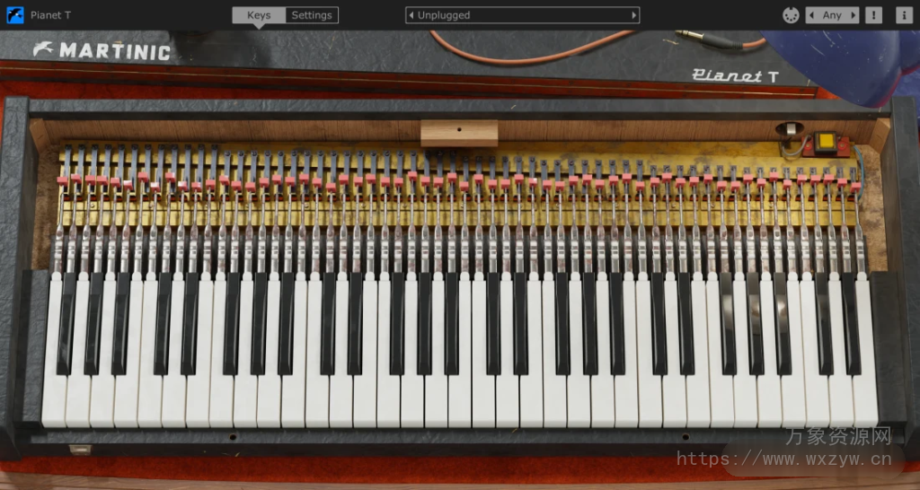 [70年代电钢琴插件]Martinic PIANET T v1.0.2 U2B [MacOSX]（74.7Mb）