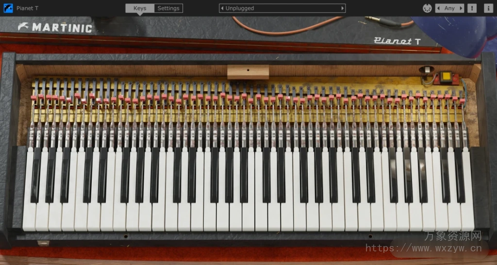 [70年代电钢琴插件]Martinic PIANET T v1.0.2 U2B [MacOSX]（74.7Mb）