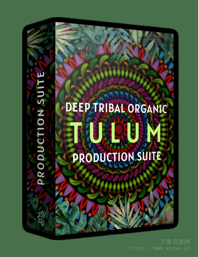 [TribalHouse素材Diva预置]LotusTunes Tulum Deep Tribal Organic Production Suite [WAV, MiDi]（1.02Gb）