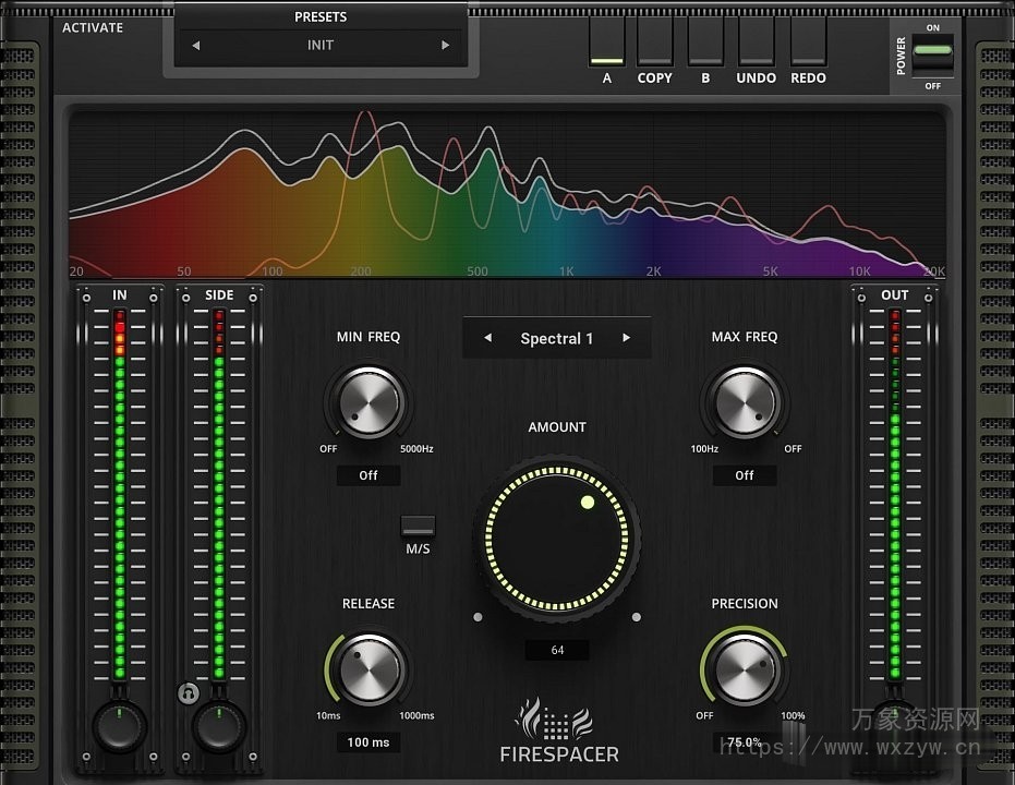 [音频混音侧链插件]FireSonic FireSpacer v1.1.0 [WiN]（41Mb）