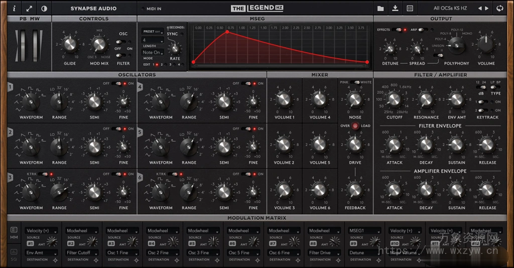 [多功能合成器插件]Synapse Audio The Legend HZ v2.0 CE Rev3 [WiN]（128.17Mb）