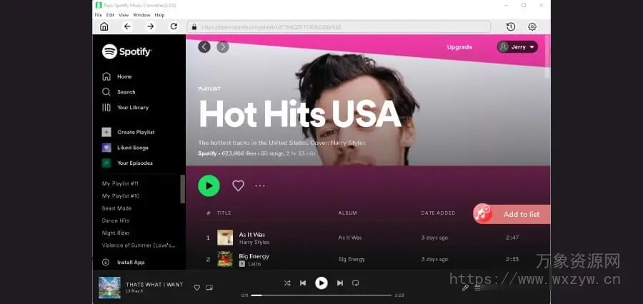 [音乐转换器工具]Pazu Spotify Music Converter v4.9.0 (x64) Multilingual [WiN]（208Mb）