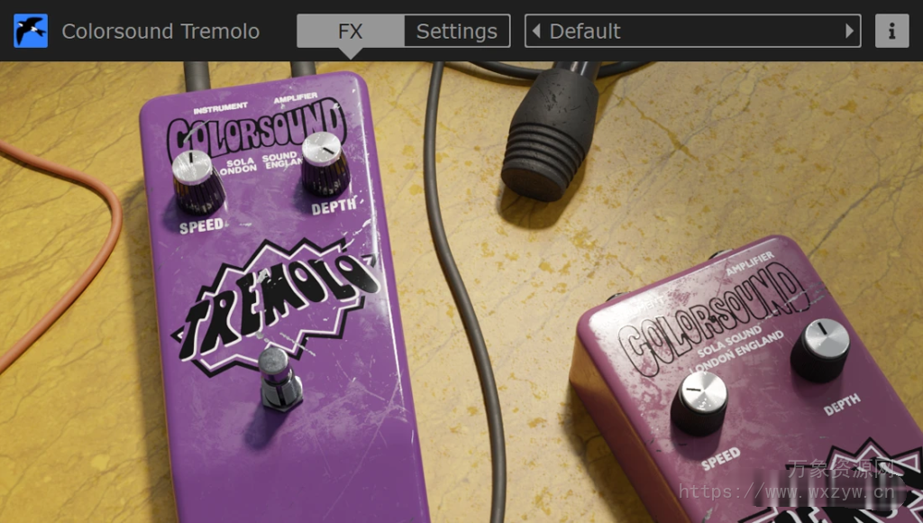 [复刻经典颤音踏板效果器插件]Martinic Colorsound Tremolo v1.3.1 [WiN, MacOSX]（40.3MB）