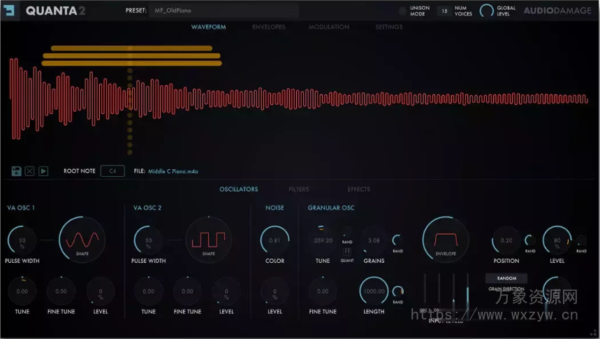 [粒子合成器]Audio Damage AD055 Quanta 2 v2.0.15 [WiN, MacOSX, LiNUX]（383Mb）