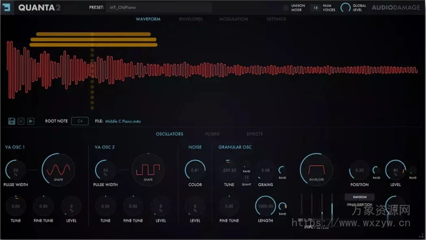 [粒子合成器]Audio Damage AD055 Quanta 2 v2.0.15 [WiN, MacOSX, LiNUX]（383Mb）