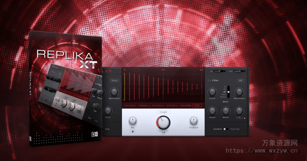 [全能延迟效果器]Native Instruments Replika XT v1.3.3  [WiN, MacOSX]（360.8Mb）