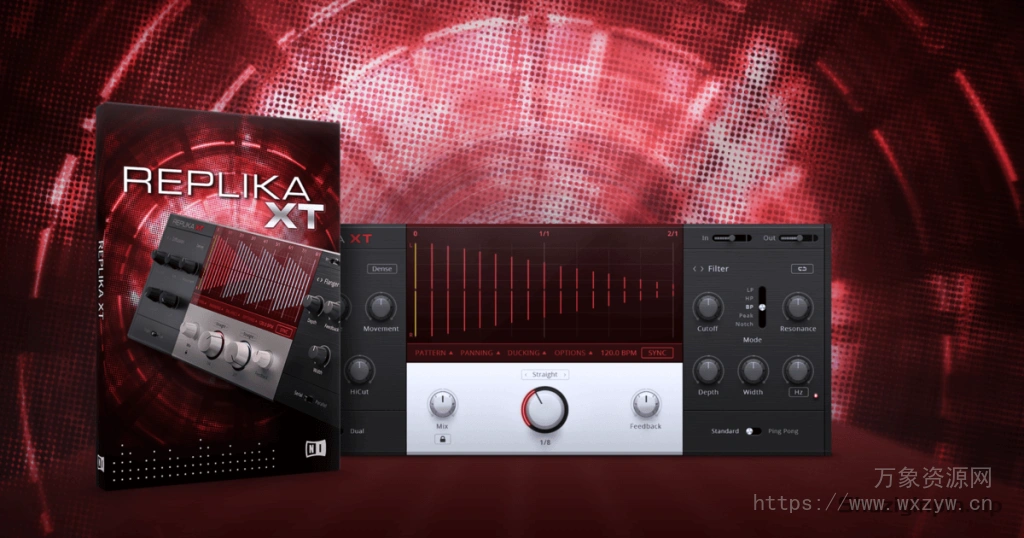 [全能延迟效果器]Native Instruments Replika XT v1.3.3  [WiN, MacOSX]（360.8Mb）