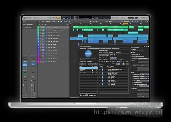 [Logic Pro自动导出工具]AutoBounce Auto-Bounce by Tom Salta  [MacOSX]（2.42Mb）