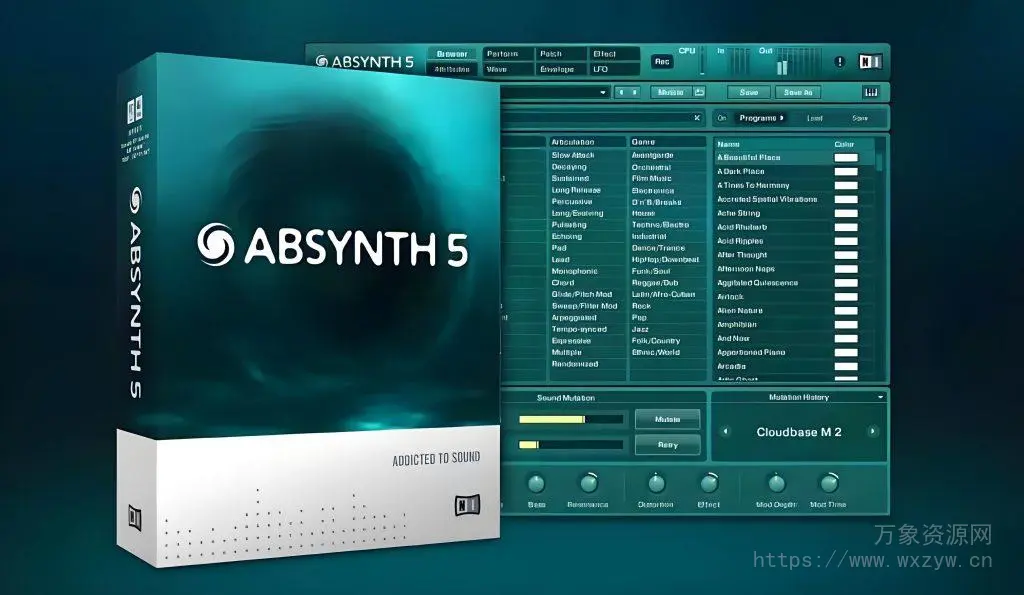 [Absynth合成器]Native Instruments Absynth 5 v5.3.4 TCD [WiN]（3.6GB）