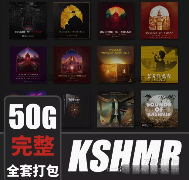 [更新：37套K神采样音色全套合集]KSHMR电音EDM旋律鼓组预设音色编曲素材完整版（50GB+）