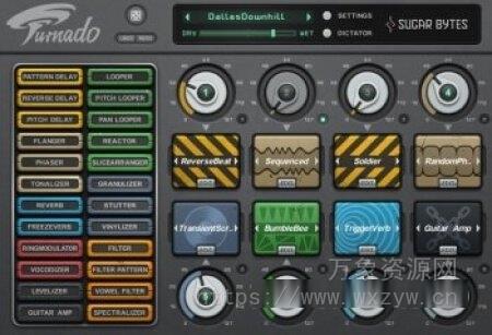 [多功能效果工具] Sugar Bytes Turnado v1.7.5 [WiN, MacOSX]（58MB+）