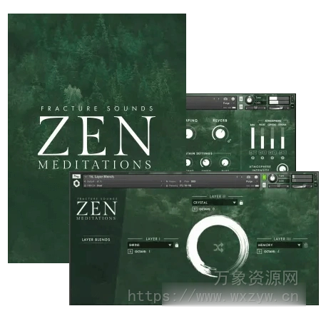 [世界各地冥想乐器音源]Fracture Sounds Zen Meditations v1.0.1 [KONTAKT]（7.89Gb）