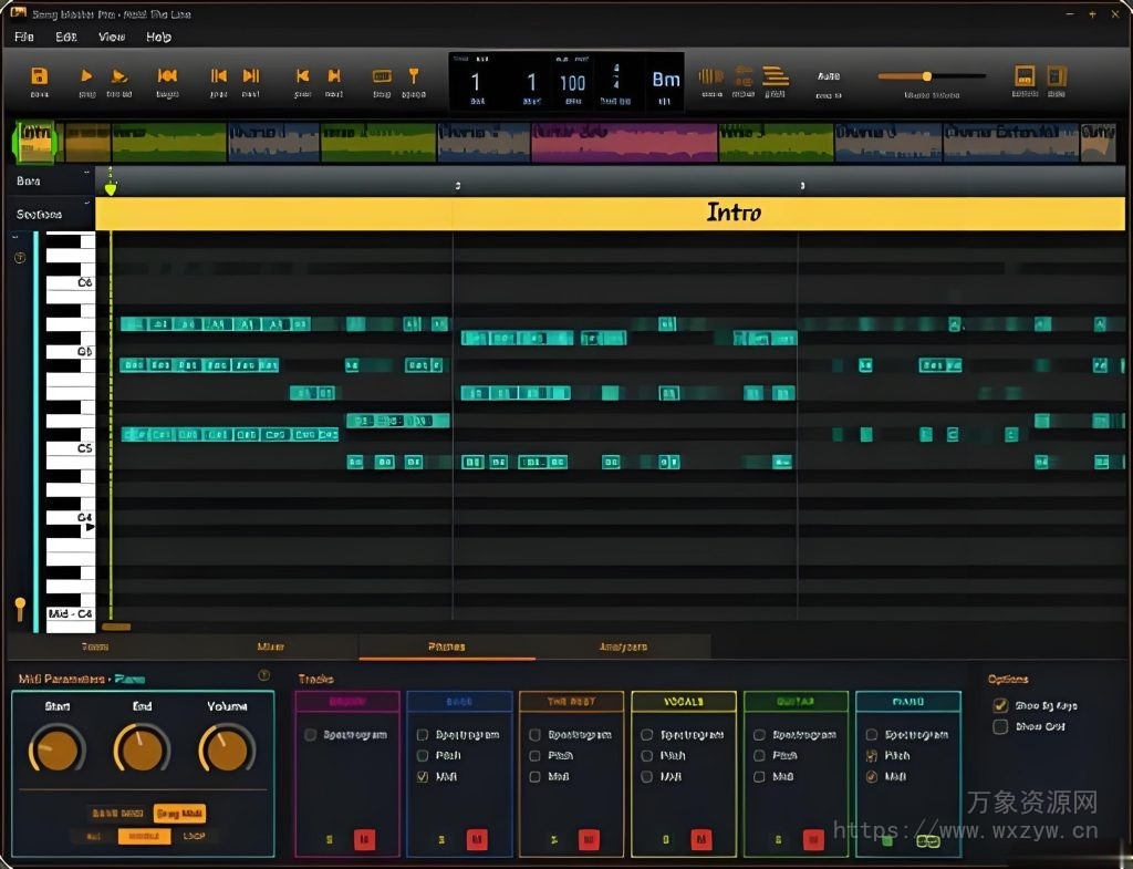 [歌曲大师扒谱神器]AurallySound Song Master Pro v2.0.0 [WiN]（110Mb）