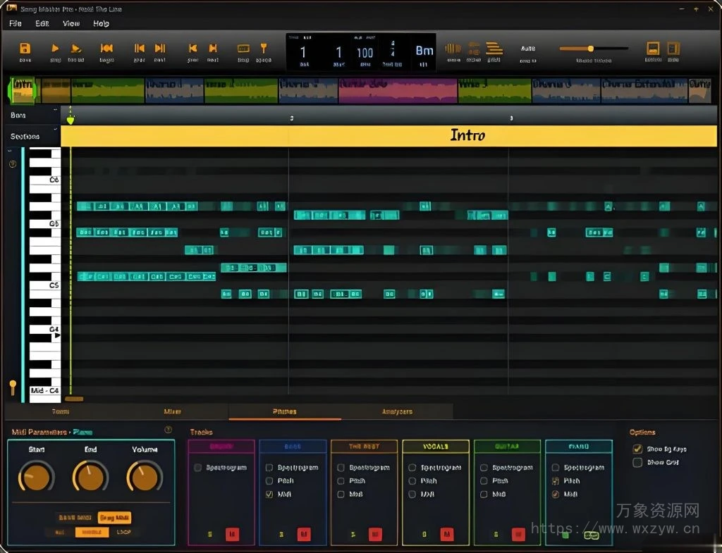 [歌曲大师扒谱神器]AurallySound Song Master Pro v2.0.0 [WiN]（110Mb）