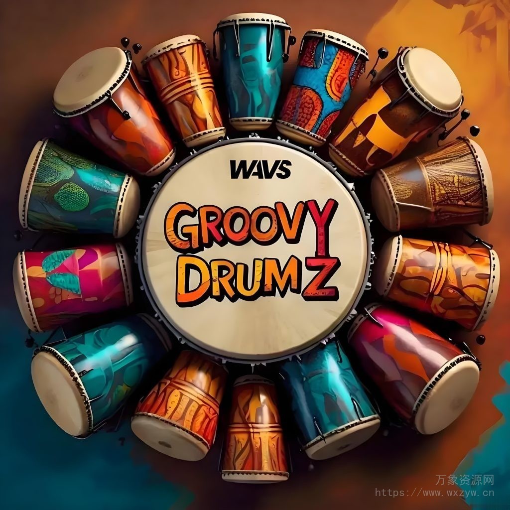 [非洲节奏鼓组采样]Dreamz Groovy Drumz [WAV]（12Mb）