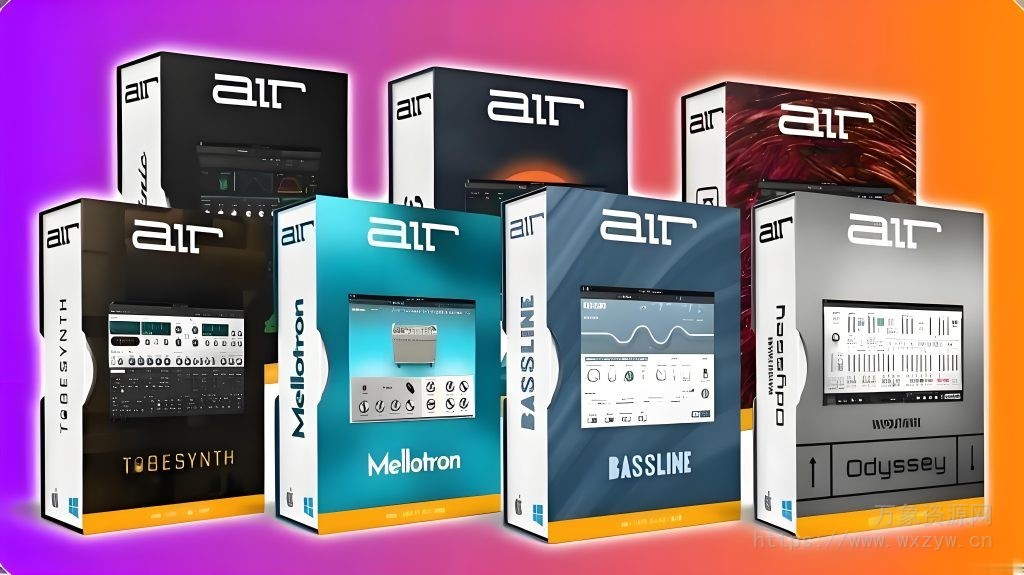 [12个虚拟合成器插件合集]AIR Music Technology Instruments 2023.11 R2R [WiN]（513MB）