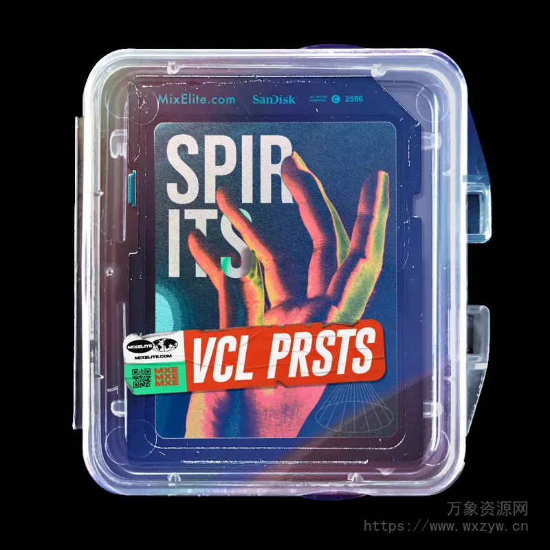 [50多个最高品质人声混音预设包]Mix Elite Spirits Vocal Mixer Presets（18Mb）