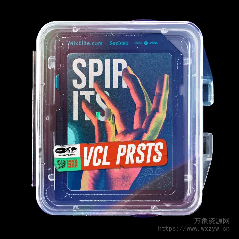 [50多个最高品质人声混音预设包]Mix Elite Spirits Vocal Mixer Presets（18Mb）