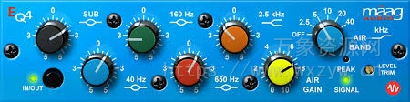 [比硬件更强大的EQ均衡器]Plugin Alliance Brainworx Maag Audio EQ4 v1.9 [WiN]（33Mb）