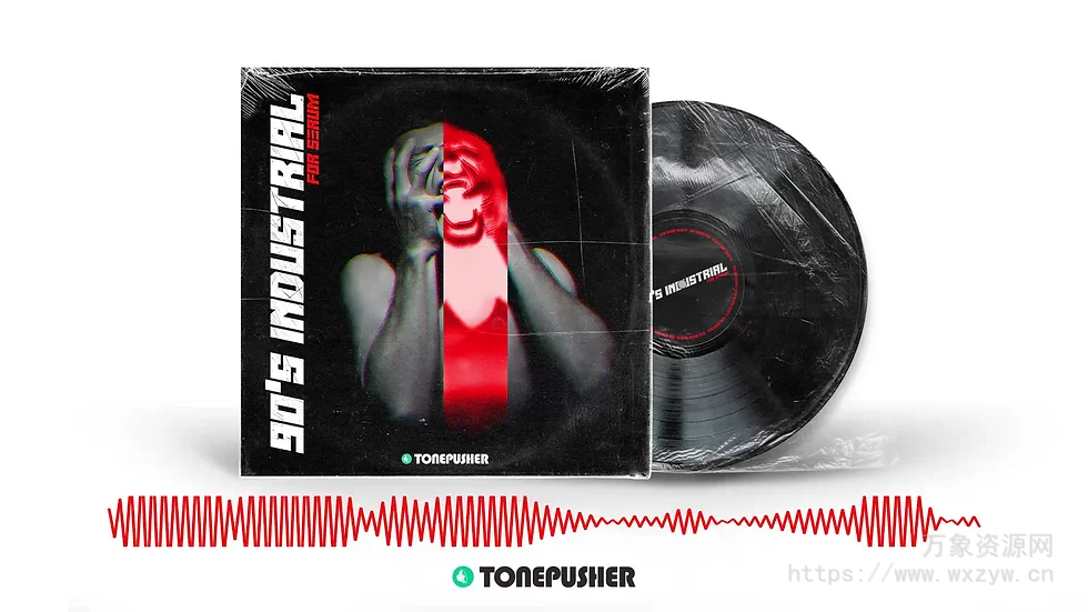 [90 年代工业风格采样Serum精华预设包]Tonepusher 90’s Industrial for Serum Xfer Serum Preset Pack FXP（5.27MB）