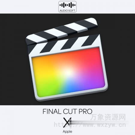 [MAC专业视频剪辑工具]Apple Final Cut Pro X v10.8.1+中文教程+精选插件 [MacOSX]（4.71Gb+）