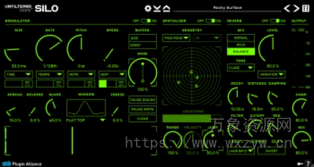 [3D粒子混响效果插件]Unfiltered Audio SILO v1.0.1 [MacOSX]（49Mb）