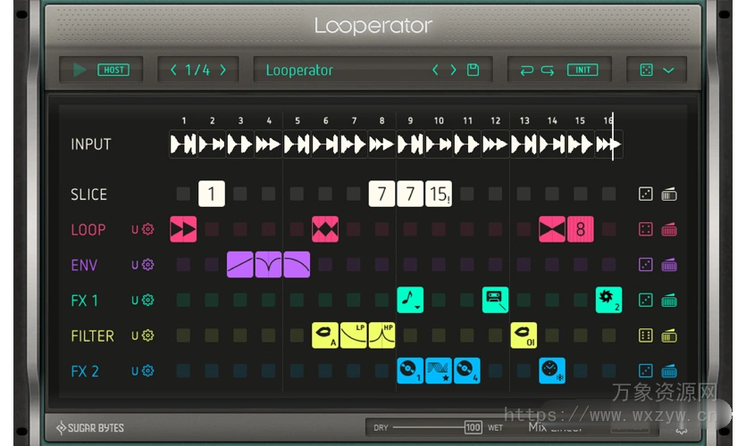 [乐句处理插件]Sugar Bytes Looperator v1.1.1 [WiN]（20Mb）