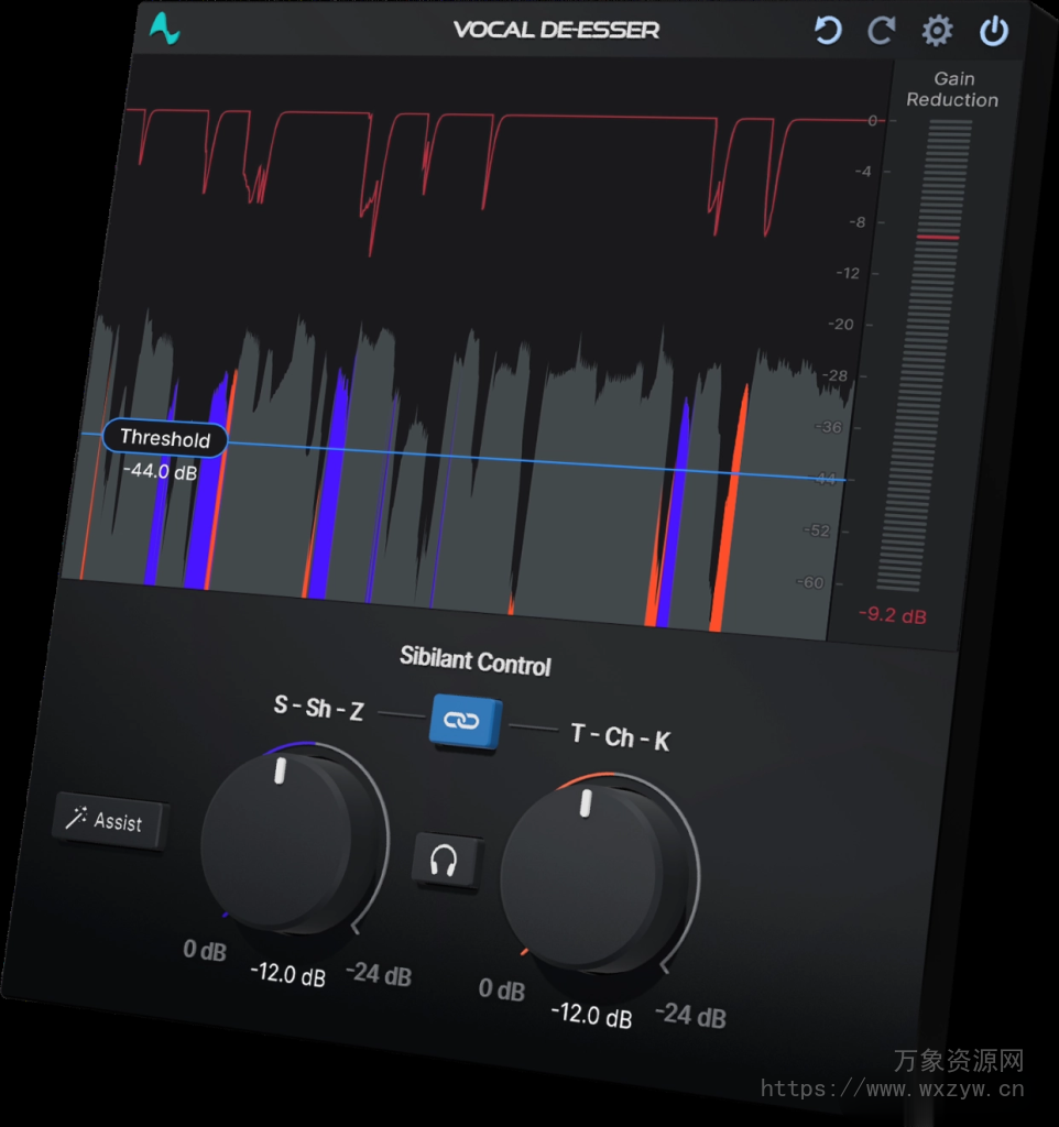 [智能齿音消除插件]Antares Vocal De-Esser v1.0 CE [WiN]（8.23Mb）