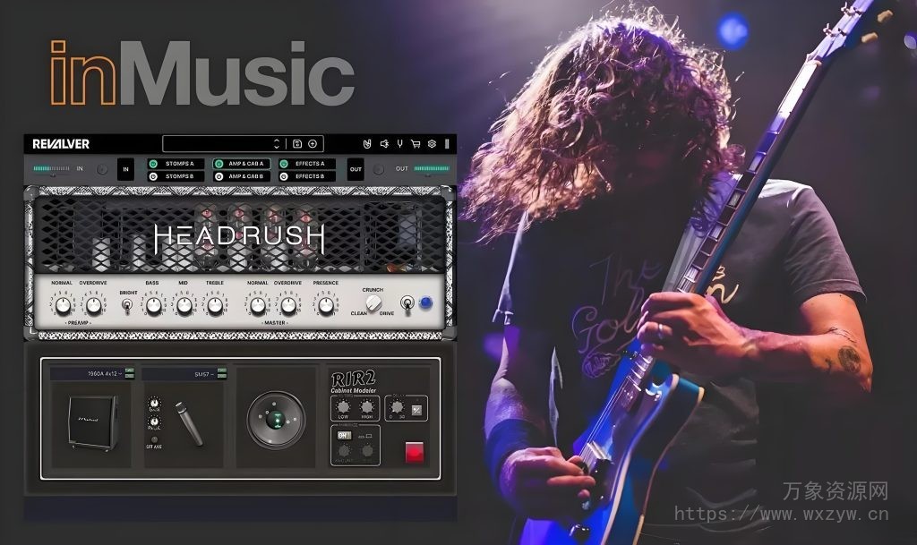 [吉他放大器]inMusic Brands HeadRush ReValver v5.0.4.CE [WiN]（323Mb）