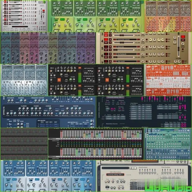 [Reason RE波表合成器捆绑合集]Reason RE Plugins and sounds Collection 2022 [WiN]（10.13Gb）