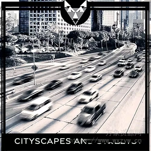 [城市景观街道交通综合FX音效采样]West Wolf Cityscapes and Streets [WAV]（4.45Gb）