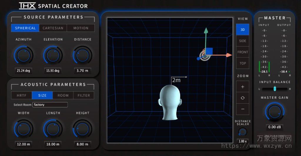 [3D环绕空间音频插件]THX-Plugin Alliance Spatial Creator v1.1.0  [WiN, MacOSX]（64Mb+）