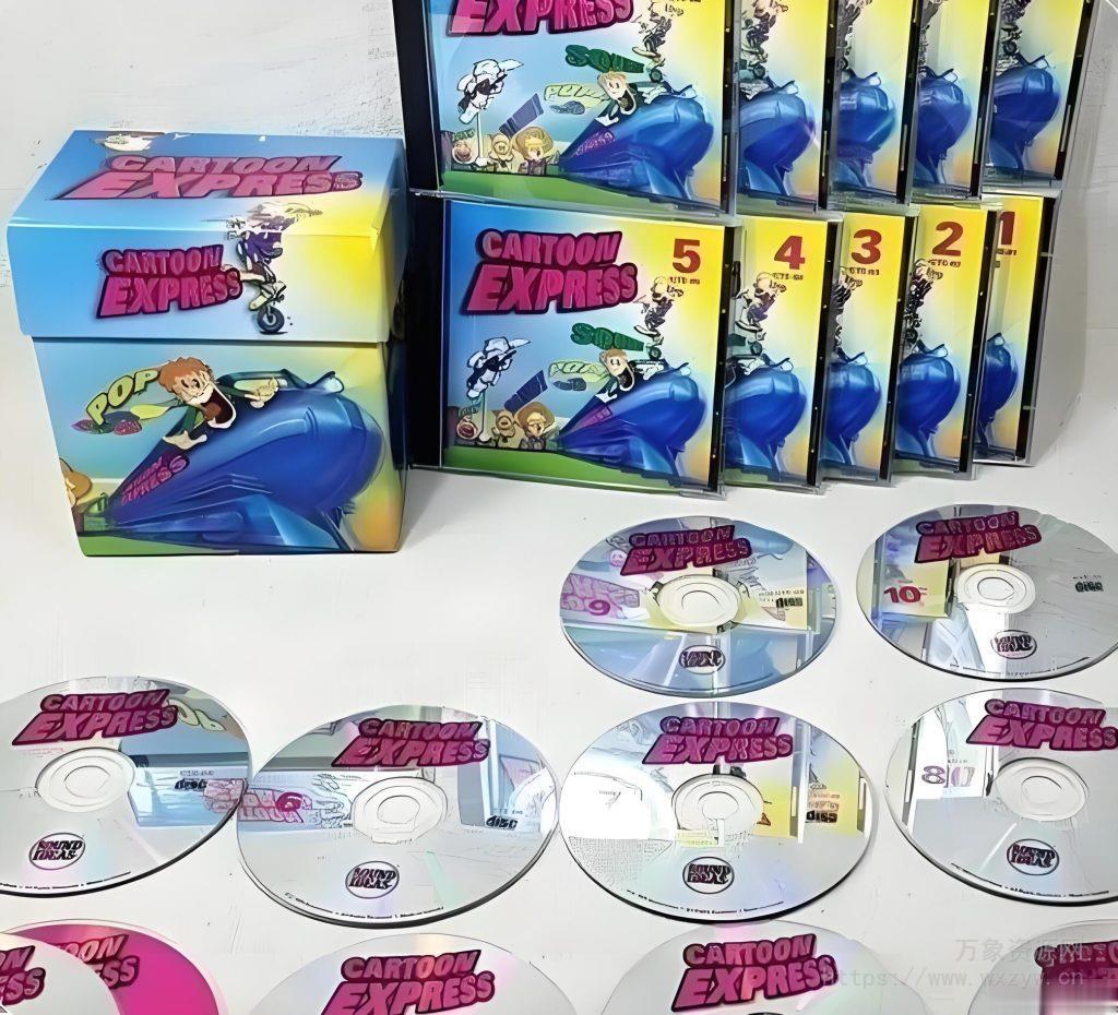 [卡通喜剧视频配音FX音效库]Sound Ideas : Cartoon Express  [WAV]（6.56Gb）
