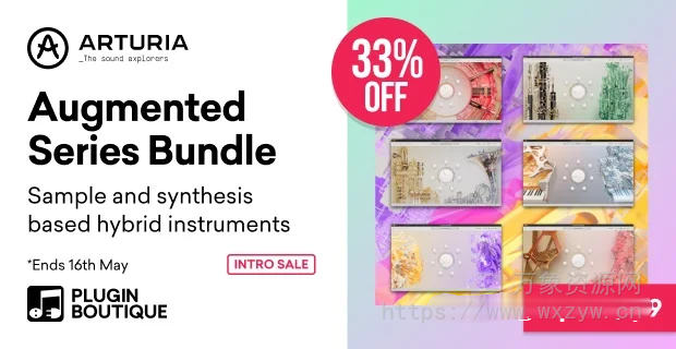 [虚拟乐器合集] Arturia Augmented Bundle 2024.08 [WiN, MacOSX]（16.7Gb+12.39GB）