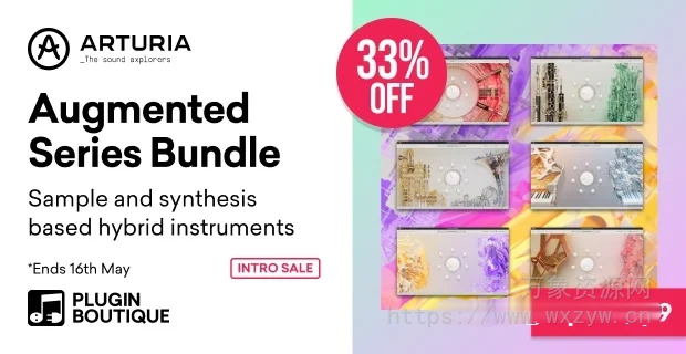 [虚拟乐器合集] Arturia Augmented Bundle 2024.08 [WiN, MacOSX]（16.7Gb+12.39GB）