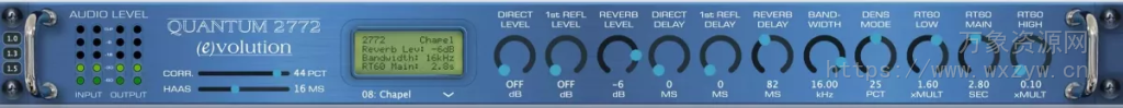 [算法立体声混响插件]Savant Audio Labs Quantum 2772 Evolution v2.0.3 [WiN]（9.6Mb）