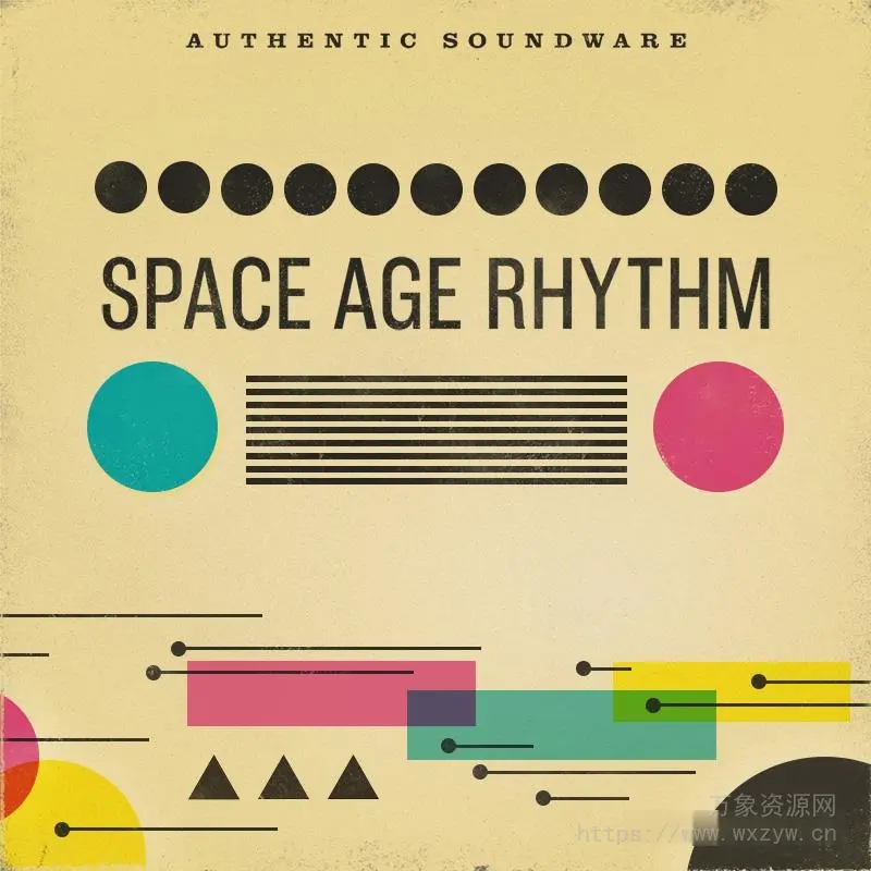 [中世纪录音室管弦乐队音源]Authentic Soundware Space Age Rhythm [KONTAKT]（1.76Gb）