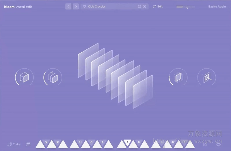 [人声切片器]Excite Audio Bloom Vocal Edit v1.0.0 [WiN]（220Mb）