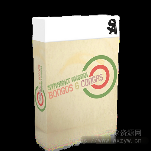 [手鼓康加鼓音源]Straight Ahead Samples SA! Bongos and Congas [KONTAKT]（800Mb）