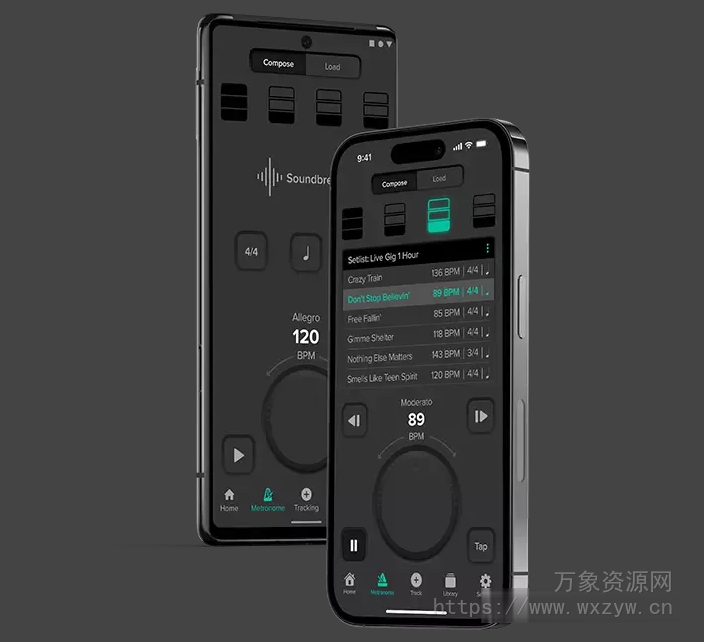 [安卓版节拍器]The Metronome by Soundbrenner v1.29.5 (Premium Plus) [APK]（113MB）