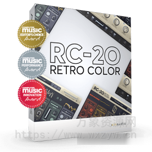 [最好的复古创意效果插件]XLN Audio RC-20 Retro Color v1.3.5.1 v1.1.3 [WiN, MacOSX]（133Mb）