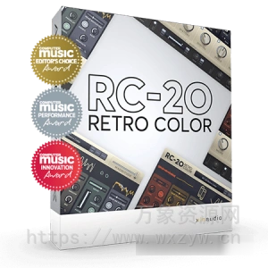 [最好的复古创意效果插件]XLN Audio RC-20 Retro Color v1.3.5.1 v1.1.3 [WiN, MacOSX]（133Mb）