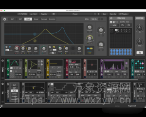 [半模块化滤波效果器]HY-Plugins HY-Filter4 v1.1.62 [WiN]（9.8Mb）